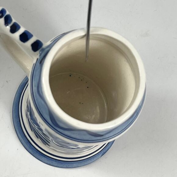 Netherlands Holland Delfts Blue Mini Novelty Mug Travel Souvenir Vtg Windmill - Picture 14 of 14